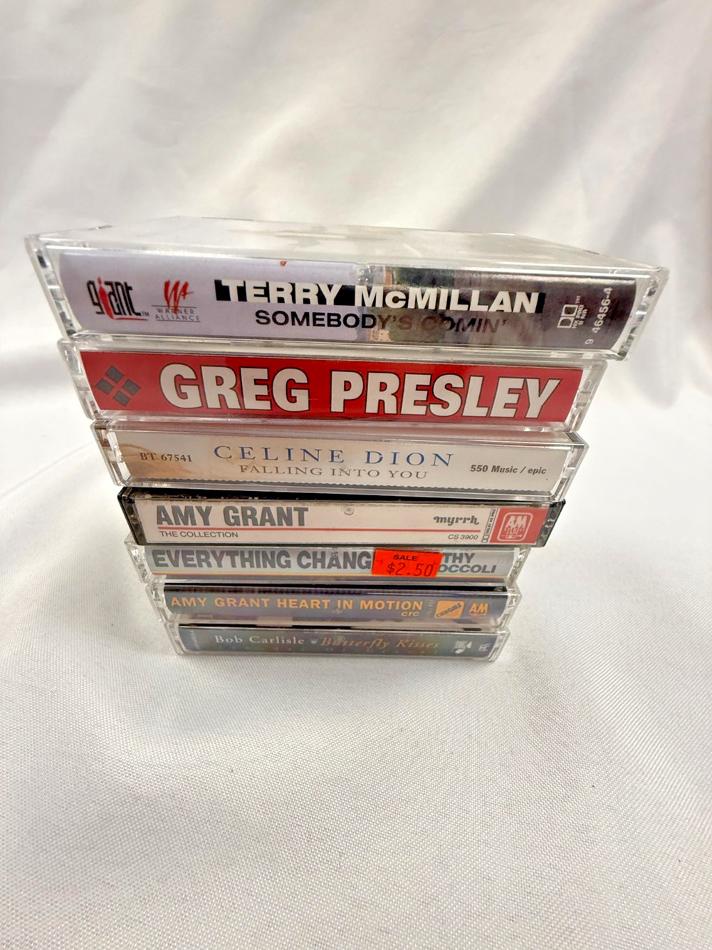 Lot 5 Cassette Tapes Eagles Roy Orbison Earth Wind Fire Classic Rock Country
